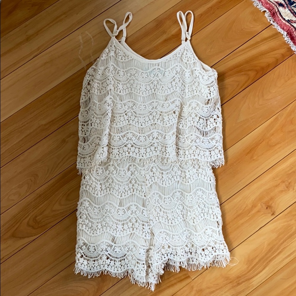 Lace Romper
